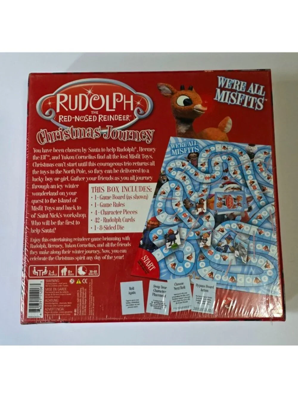 Rudolph the Red-Nosed Reindeer Christmas Journey Board Game New Sealed 2016